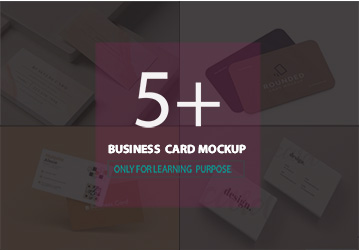 Business Card Mockup Bundle 08